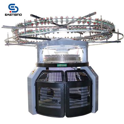 Китай Interlock Spin-knit Machine with Stripe fabric production продается