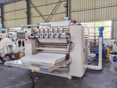 China 10 linha automática completa linha de produtos facial da máquina de lenço de papel com a impressão a cores 4.5T à venda