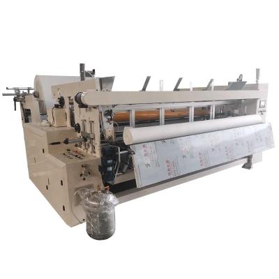 China papel higiénico de 2200m m que hace la máquina con la grabación en relieve y el pegado de la cortadora de papel Rewinder en venta