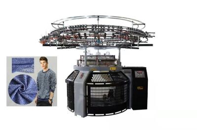China Guage 20G 36'' Fleece Knitting Machine For Sweater Fabric Making for sale