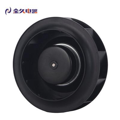 China High Quality Cheap Price 50hz 60hz 220mm Wall Mounted EC 220v EC 220v Back Curved Centrifugal Fan For Hotels With Certifications for sale