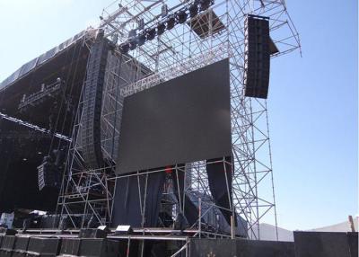 China P10 Full Color Outdoor Rental LED Display Curtain Video Wall 1/8 Dynamic Scanning for sale