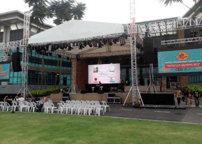 China Anti Flammable RGB Outdoor LED Video Screen Rental Full Color Pixel Pitch 20mm for sale