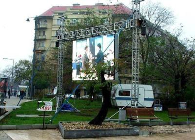 China P6 2R1G1B Outdoor Video Wall LED Display Rental Full Color Light Weight for sale