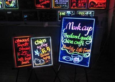 Chine Conseils d'écriture à télécommande de LED verre trempé d'intense luminosité de 50cm x de 70cm à vendre