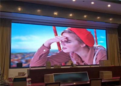 China Pequeña pared video orientada hacia el servicio delantera de la echada P1.56 del pixel de la pantalla interior a todo color de HD LED en venta