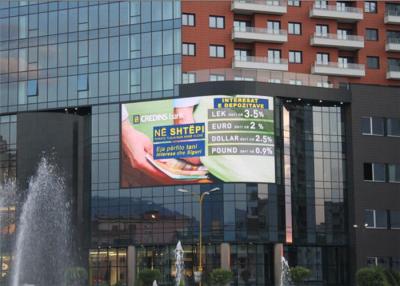 China Pantalla de vídeo curvada pantalla de la pantalla LED de la publicidad al aire libre del alto brillo en venta