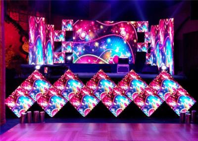 China P4.81 Stage Rental LED Display 75mm Super Thin Background LED Wall Screen for sale