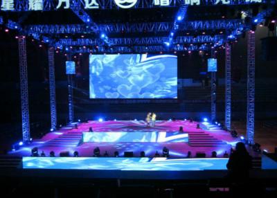 China Exhibición flexible de la cortina del LED de la etapa de la pantalla funcional multi LED de la cortina 3840 herzios en venta