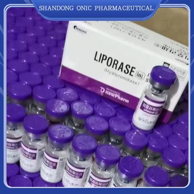 China ODM/OEM customized Face Body Hyaluronidase Solution For Injection Usp Liporase Hyaluronidase 1500 Iu X 10 Vials for sale