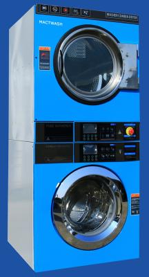 China Chinese Unique 12kgs Direct Drive Commercial STACK washer dryer/Chinese Best Stack Washer Dryer à venda