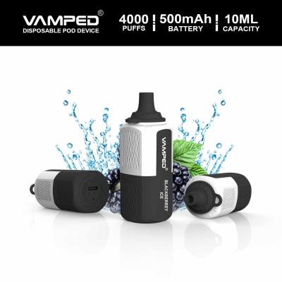 China Blackberrey Ice Rechargeable Disposable Vape Device With 10ml E Liquid Capacity for sale