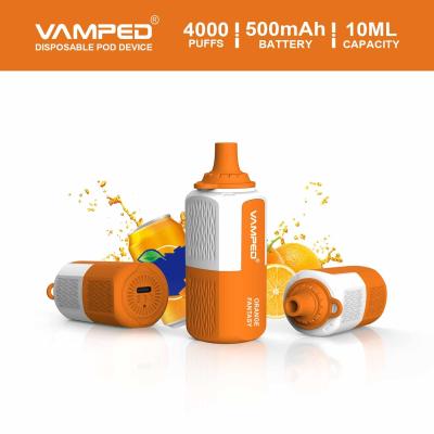 China Orange Fantasy 10ml Rechargeable Disposable Vape 3.5% Nicotine Strength for sale