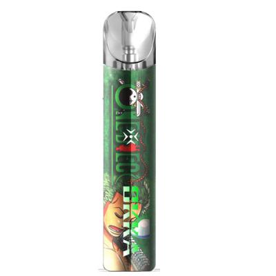 China Customized Color Refillable Vape Pod Electric Cigarette Vaporizer Rechargeable for sale