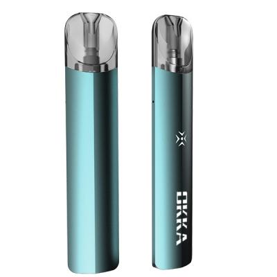 China RoHS Rechargeable Customized All In One Vape Kit , Refillable Vape Device Blue for sale