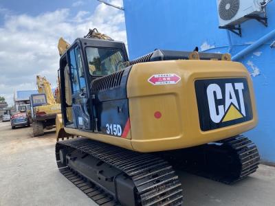 China 1.1m3 Hydraulic Crawler Used Cat Excavator 315D Construction Machinery for sale