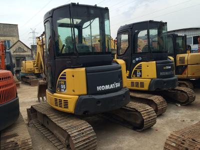 China LB 5160kg Used Crawler Excavator Komatsu PC55MR , Used Mini Trackhoes For Sale  for sale