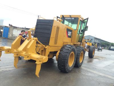 China Used Caterpillar Cat 140g Motor Grader 185hp With Ripper 6 Air Cylinders for sale