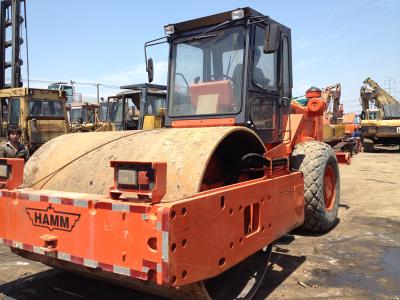 China Single Drum Vibratory Second Hand Road Roller , HAMM 2520D Smooth Drum Roller  for sale