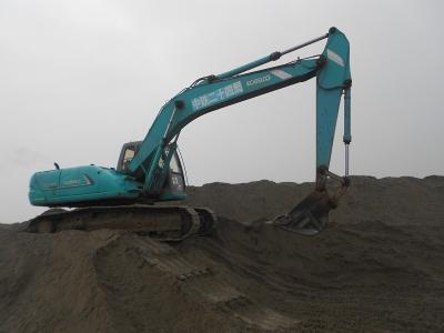China Original Turbo Used Kobelco Excavator SK200 - 6 Earth Moving With Hammer for sale