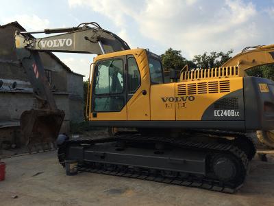 China Long Reach Used Volvo Excavator EC240BLC 19.8ft Digging Depth With 6 Cylinders for sale