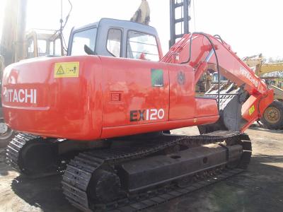 China Used EX120-5 Hitachi 12 Tonne Excavator Japan No Oil Leak With 6 Cylinders for sale