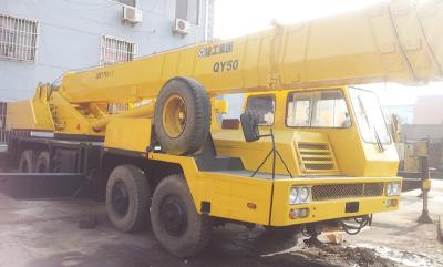 China XCMG Lorry Mounted Second Hand Truck Cranes Year 2009 With 3 Years Warranty for sale