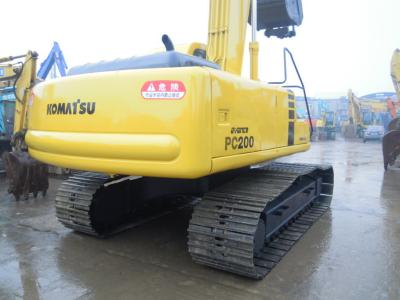 China Komatsu PC200 Second Hand Excavators 5400 Hours 2002 Year With 40L Fuel Tank for sale