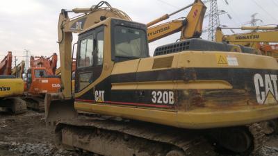 China Used 20 Tonne Heavy Equipment Excavator Caterpillar 320B Year 2000 5282 Hours for sale