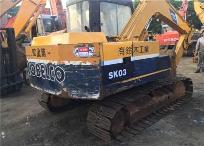 China Japan Made 7 Ton / 0.3m3 Used Kobelco Excavator , Kobelco SK03 Small Mini CRAWLER Excavator for sale