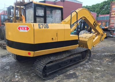 Chine Petit Caterpillar E70B Midi a utilisé l'excavatrice de chat, le poids 6900kg d'origine à vendre