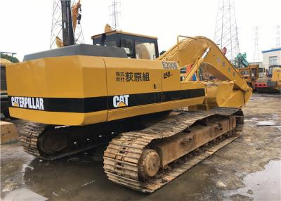 China La correa eslabonada de E200B utilizó el excavador del gato, la segunda mano 20 toneladas y 0.8m3 el cubo Caterpillar en venta