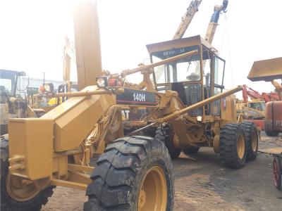 China 140H Used Motor Grader Secondhand Road Machinery Caterpillar With Ripper for sale