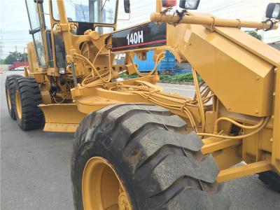 China Second Hand Compact Motor Grader Caterpillar 140H 2800hrs Wihout Oil Leakage for sale