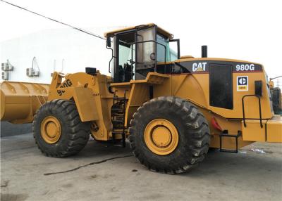 China Caterpillar 980G Second Hand Wheel Loaders Front 5.5cbm Bucket Capacity for sale
