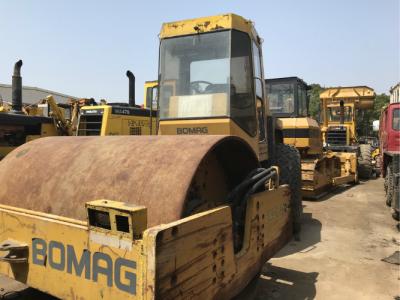 China Auto Gear Second Hand Road Roller , Bomag Bw217d Pneumatic Roller Compactor for sale