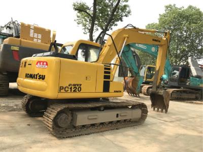 China Komatsu PC120 Second Hand Excavators 500mm Shoe Size 0.5m3 Bucket Capacity for sale