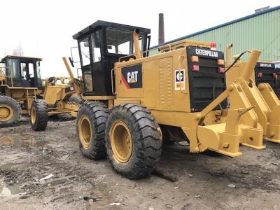 China Used road construction equipment secondhand CAT 140H motor grader with ripper for sale