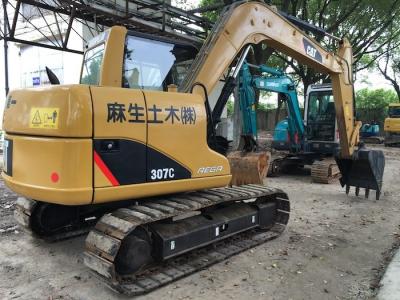 China Used CAT 307C Second Hand Diggers , Second Hand CAT MINI Excavator for sale