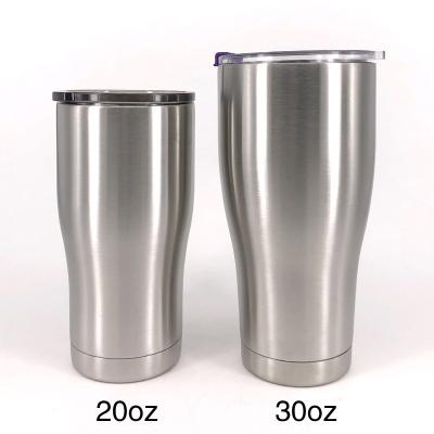 China 20oz 30oz Double Wall Insulated Bottle , Stainless Travel Mug Easy To Carry for sale