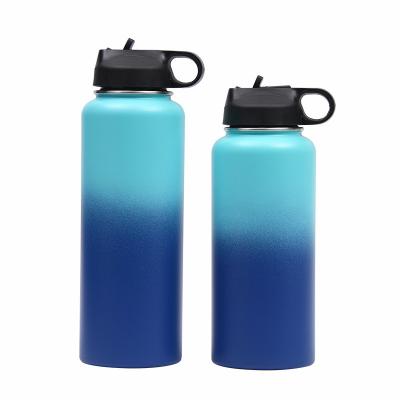 China 32oz 40oz Stainless Steel Sports Bottle Vacuum Insulated Eco Friendly Material for sale