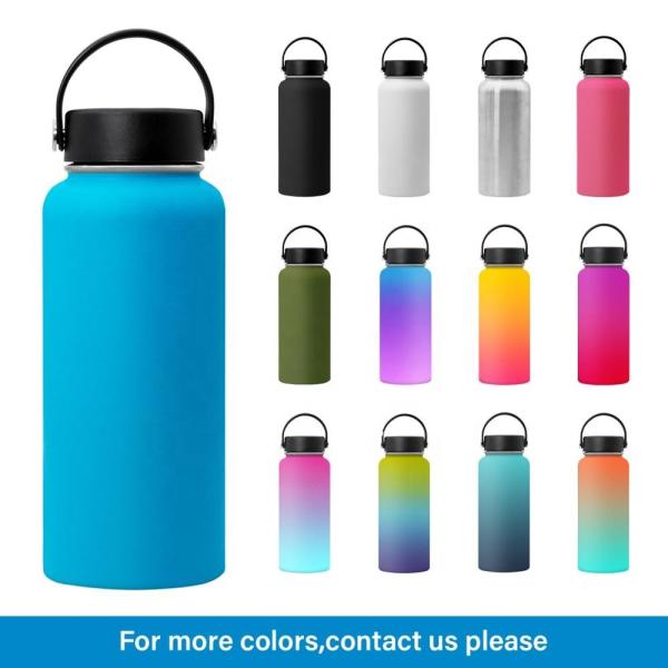 Quality 12oz - 64oz Stainless Steel Insulated Bottle Double Wall Vacuum Insulated for sale