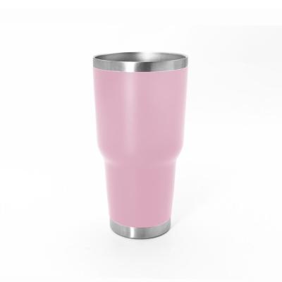 China Egg Shape Stainless Steel Tumbler Cups , Leak Proof Insulated Tumbler 30oz for sale