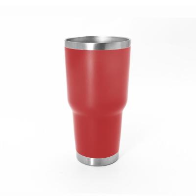 China Egg Shape Stainless Steel Tumbler Cups 30oz for sale
