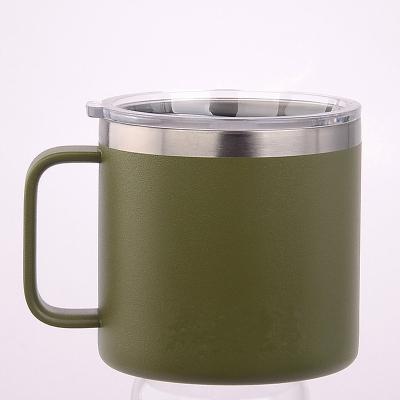 China Sports Style Stainless Steel Coffee Cup , Coffee Insulated Mug Pantone Color for sale