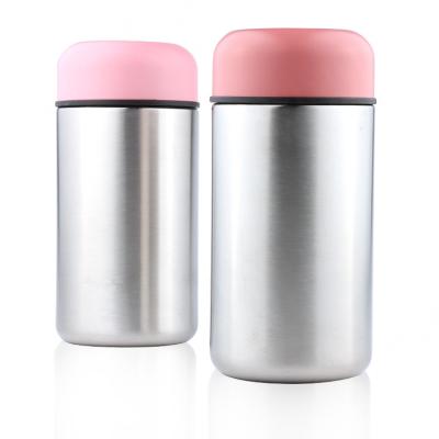 China Double Wall Thermos Stainless Steel Insulated Lunch Box Portable Size for sale