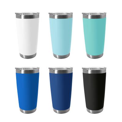 China Hot Cold Stainless Steel Vacuum Mug , Stainless Steel Coffee Cup Pantone Color for sale