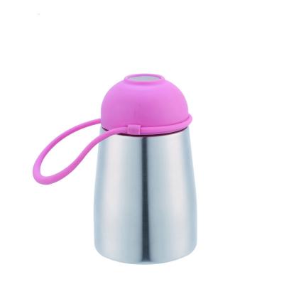 China 280ml Small Capacity Stainless Steel Sports Bottle Portable Double Wall Design for sale