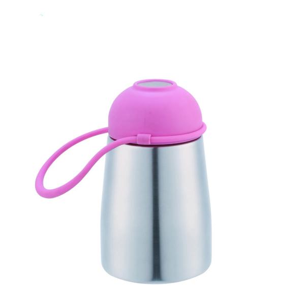 Quality 280ml Small Capacity Stainless Steel Sports Bottle Portable Double Wall Design for sale