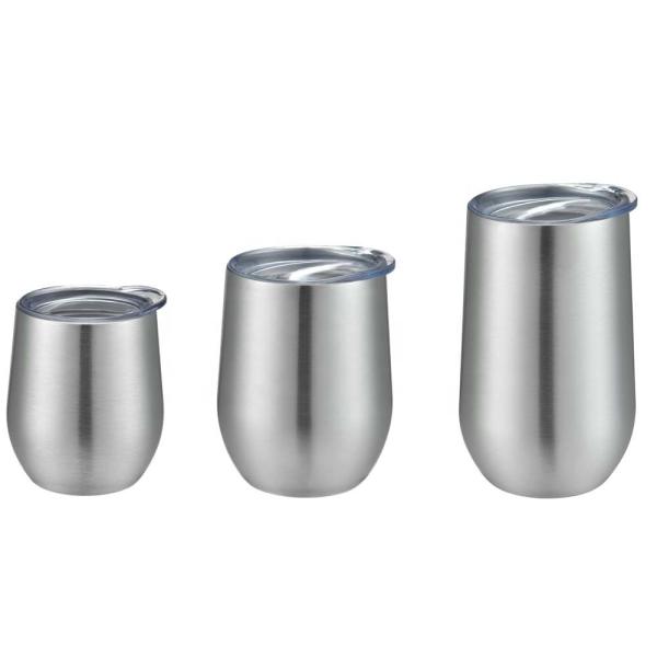 Quality 200ml Stainless Steel Sports Water Bottle Spraying Surface Decal Tumbler Cups for sale